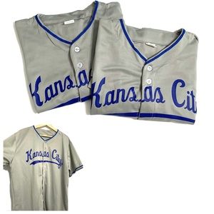 Kansas City Royals Baseball Jersey Fan Appreciation Night Set of 2 Jersey XL